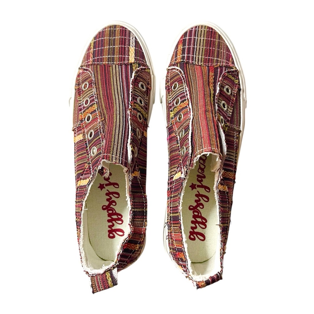 Roxy Multicolor Plaid Sneakers